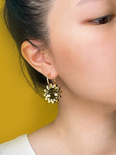 Load image into Gallery viewer, Sun Hoop Earrings