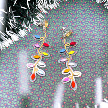 Load image into Gallery viewer, Xmas Light Dangle Earrings