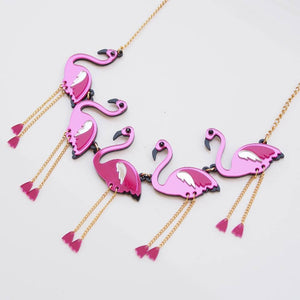 Flamingo Statement Necklace