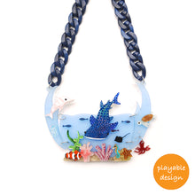 Load image into Gallery viewer, Undersea Statement Necklace