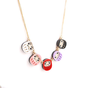 Daruma Statement Necklace